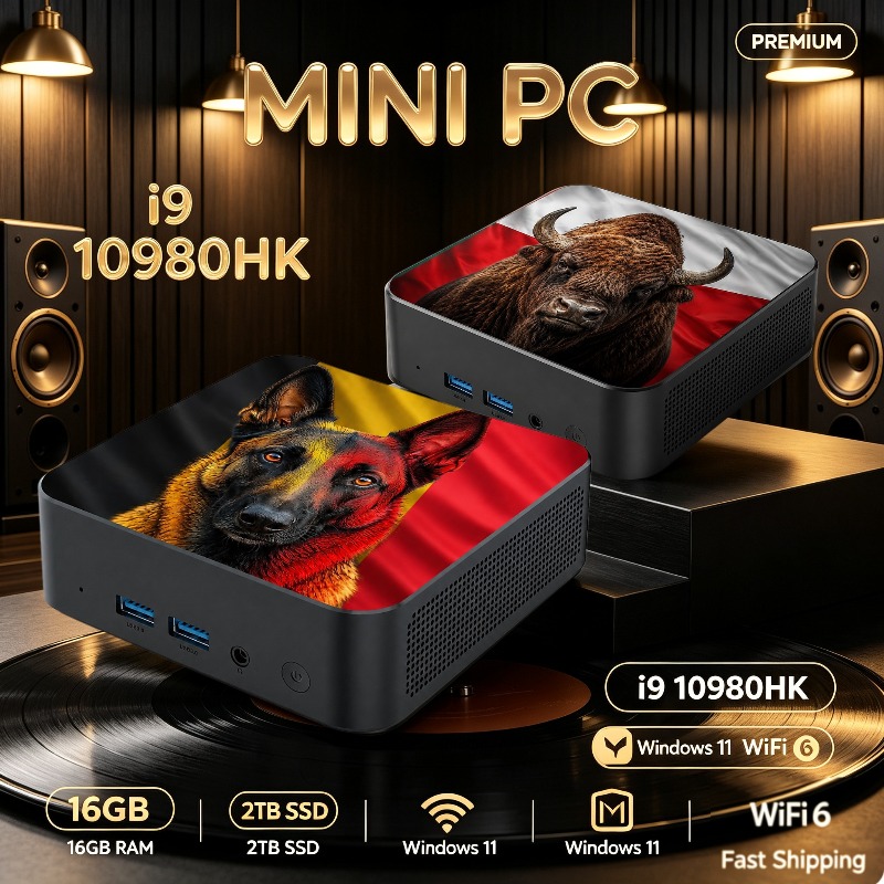 Pc Gaming Mini - Intel Core i9 10980HK Small Desktop