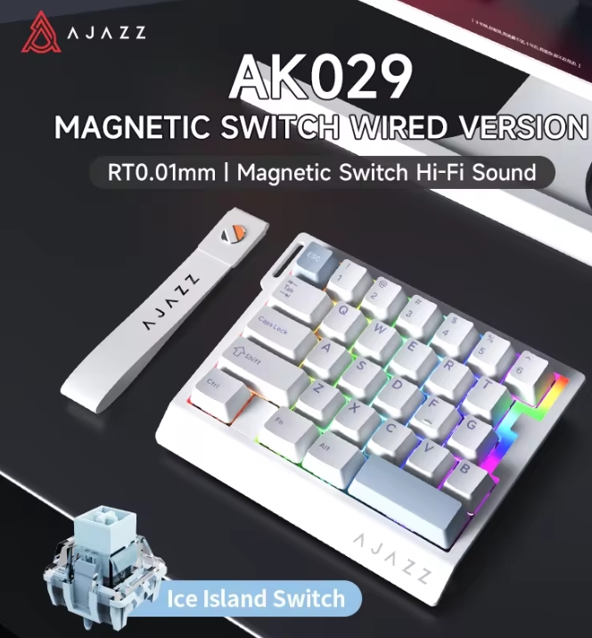 No Rgb Gaming Pc - AK029 Wired One-Handed Gaming Keyboard HE
