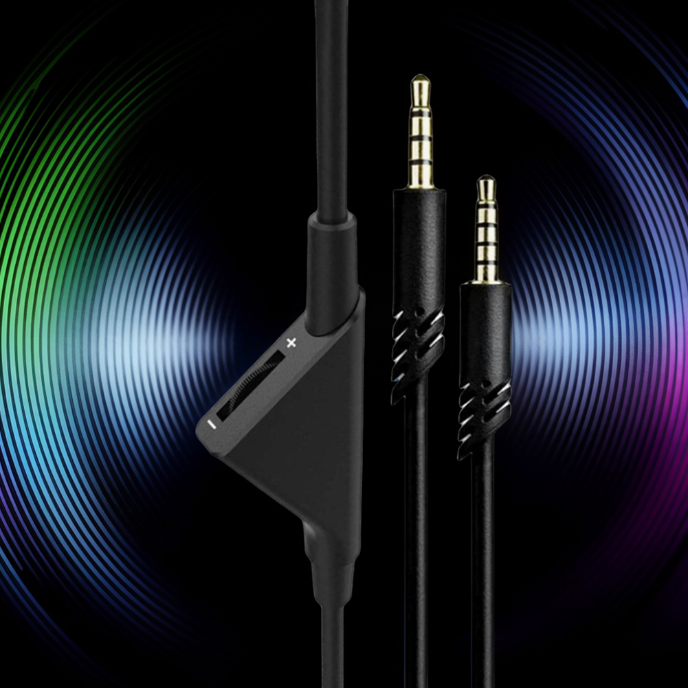 Gaming Headset - 2.0M/6.5 Feet Aux Wire W/ Volume
