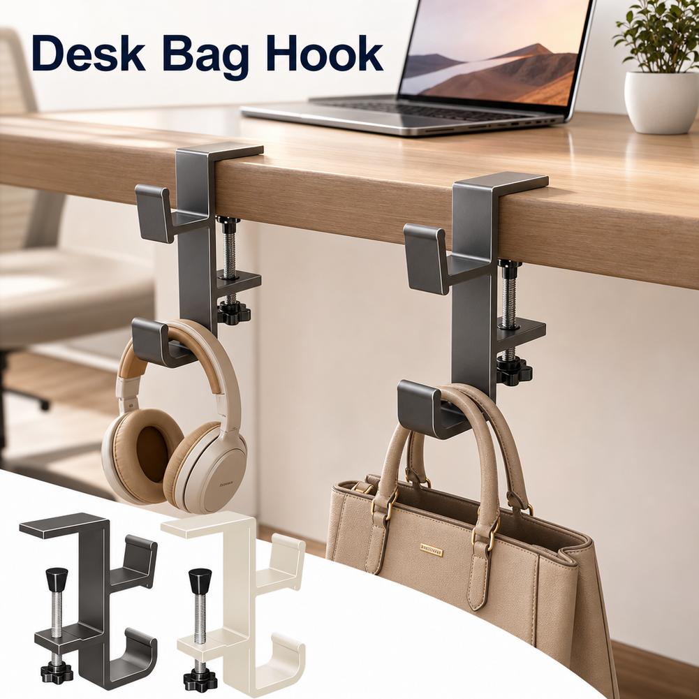 Gaming Headset - Portable Headset Hanger Punch-free Table Side