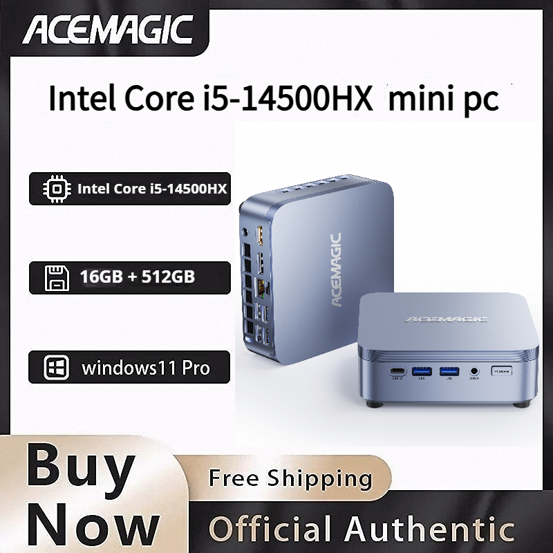 Pc Gaming Core I5 - ACEMAGIC Intel Core I5-14500HX Mini PC