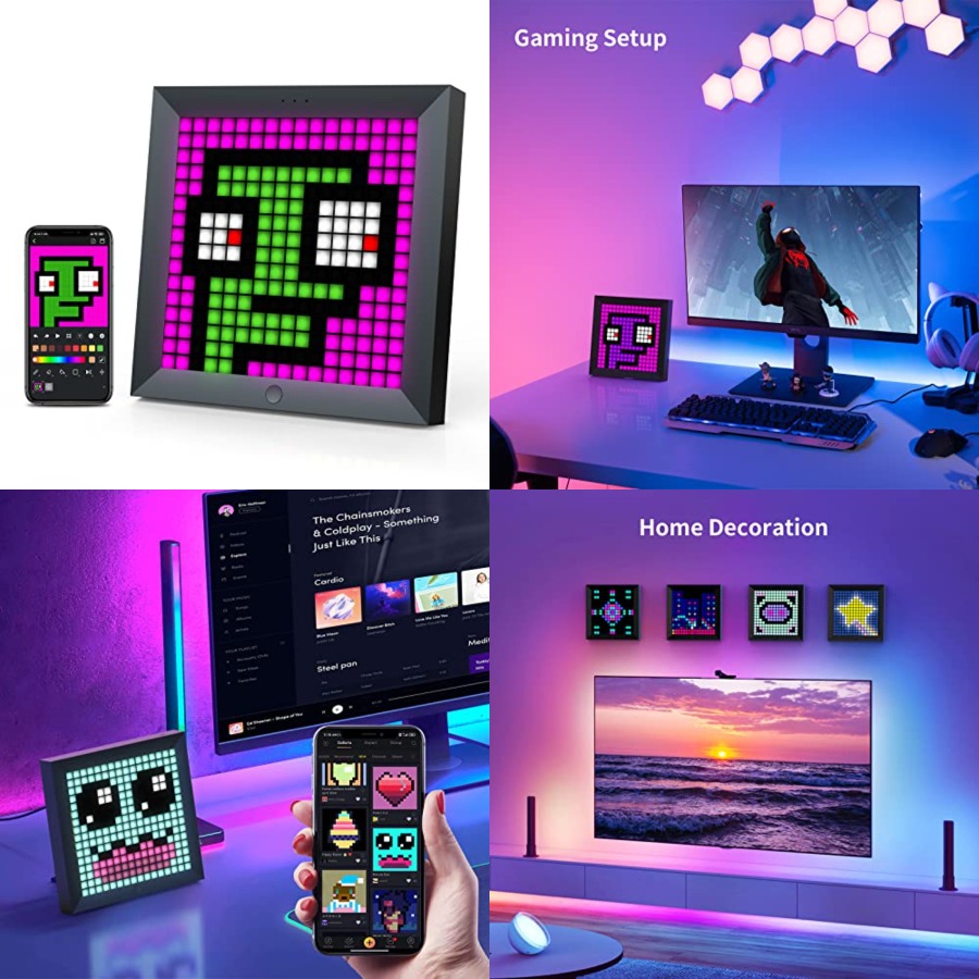 LED Light Pixel Display Panel  - No Rgb Gaming Pc ulasan dan harga