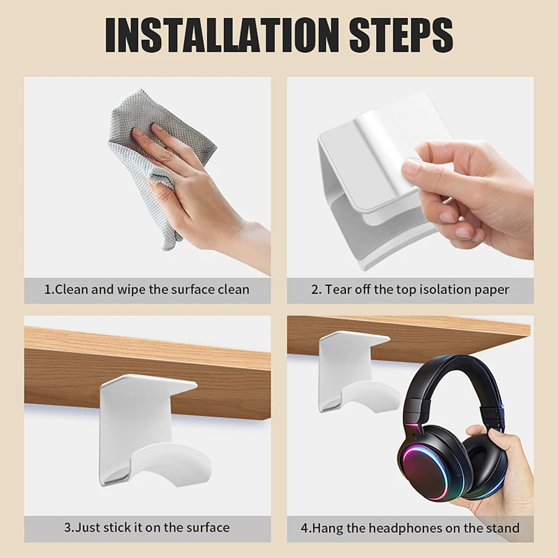 Universal Headphone Stand Adhe - Gaming Headset ulasan dan harga