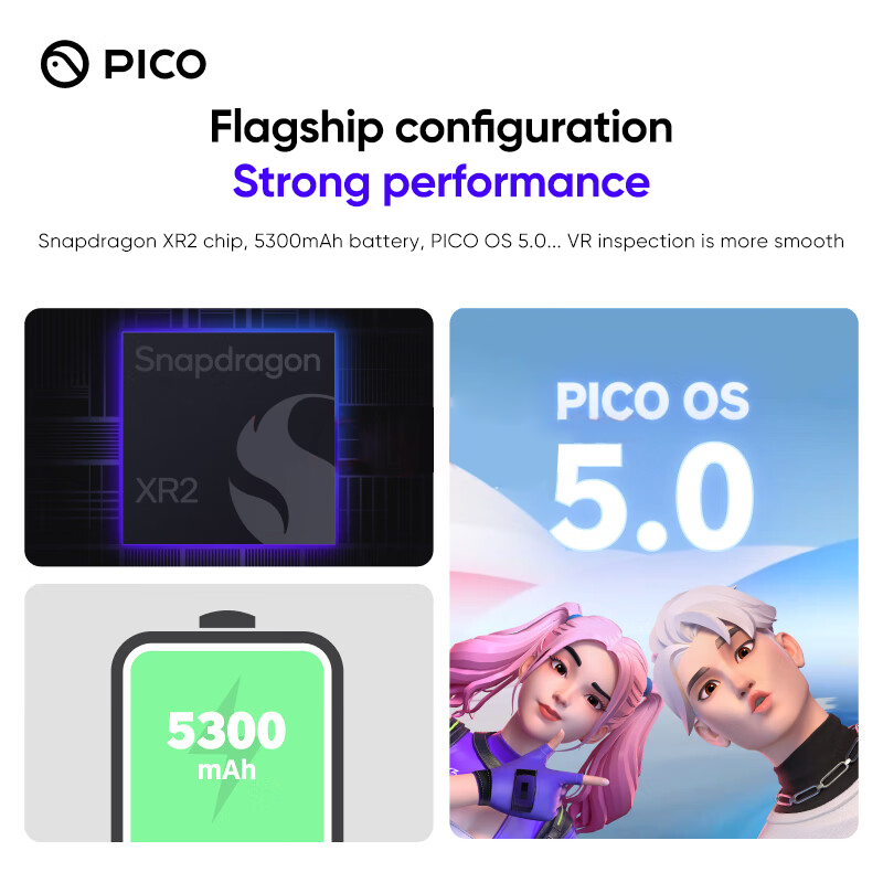 Pico 4 VR Headset RTS 8G 128G  - Gaming Headset ulasan dan harga