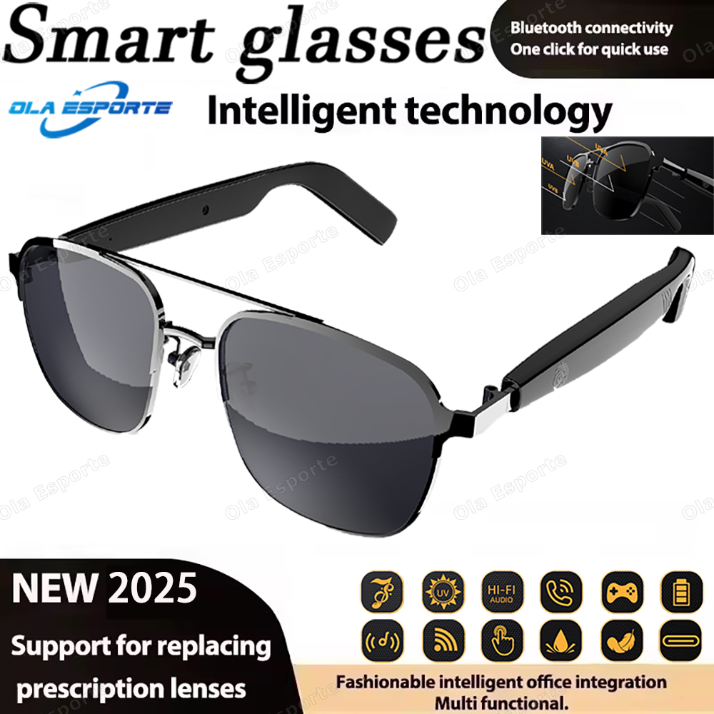 Smart Audio Glasses Air conduc - Gaming Headset ulasan dan harga