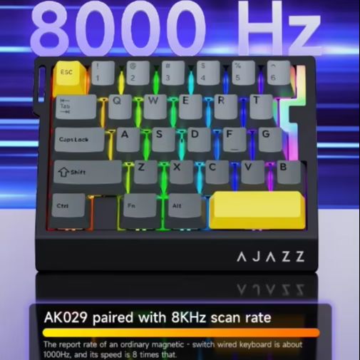 AK029 Wired One-Handed Gaming  - No Rgb Gaming Pc ulasan dan harga