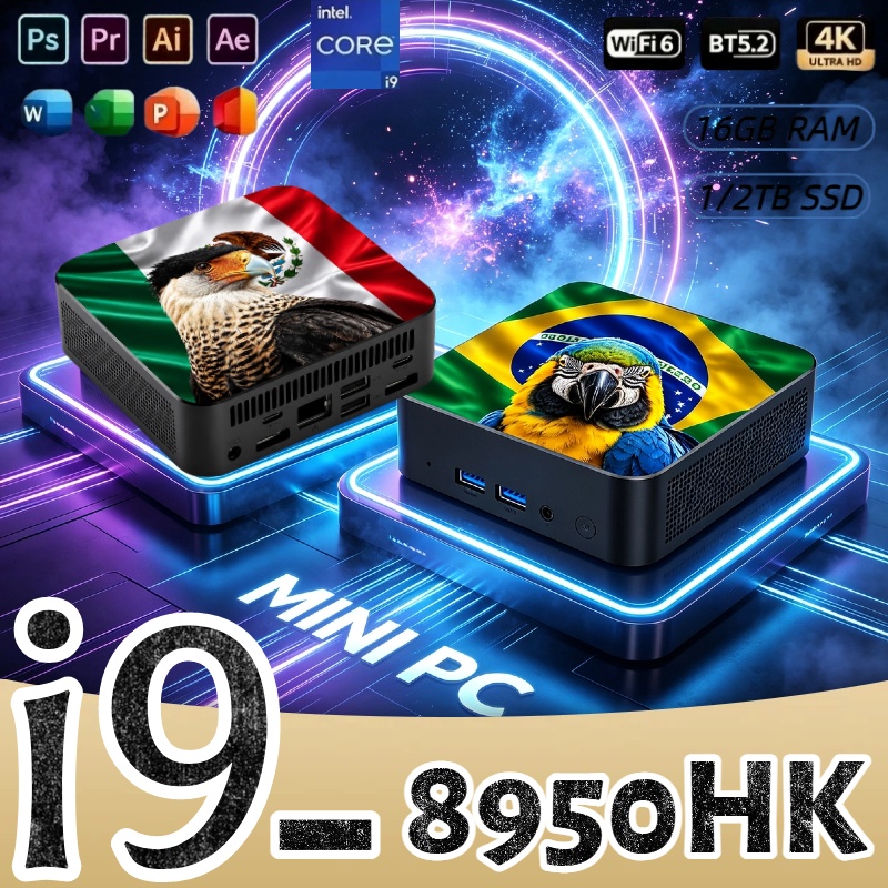 Mini PC Core i9-8950HK 16GB RA - Pc Gaming Mini ulasan dan harga