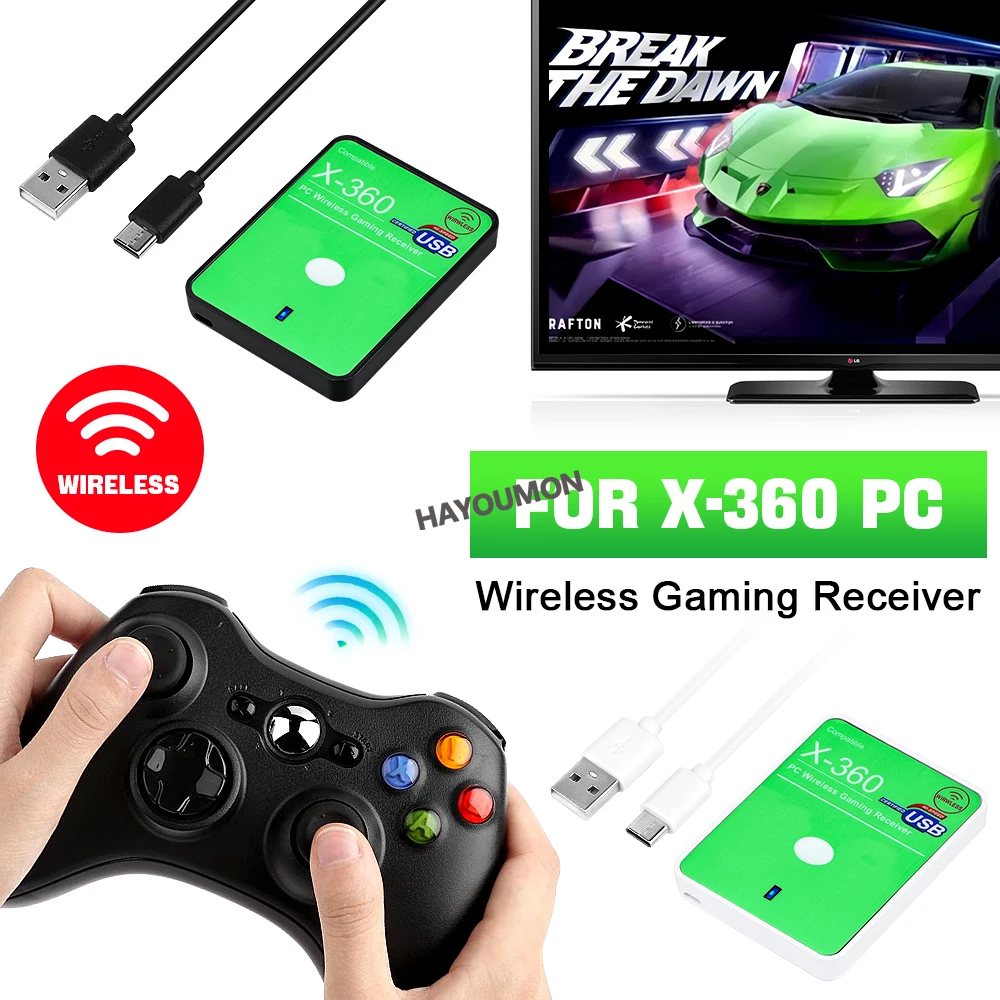 New Wireless Gaming Receiver f - Pc Gaming Xbox ulasan dan harga