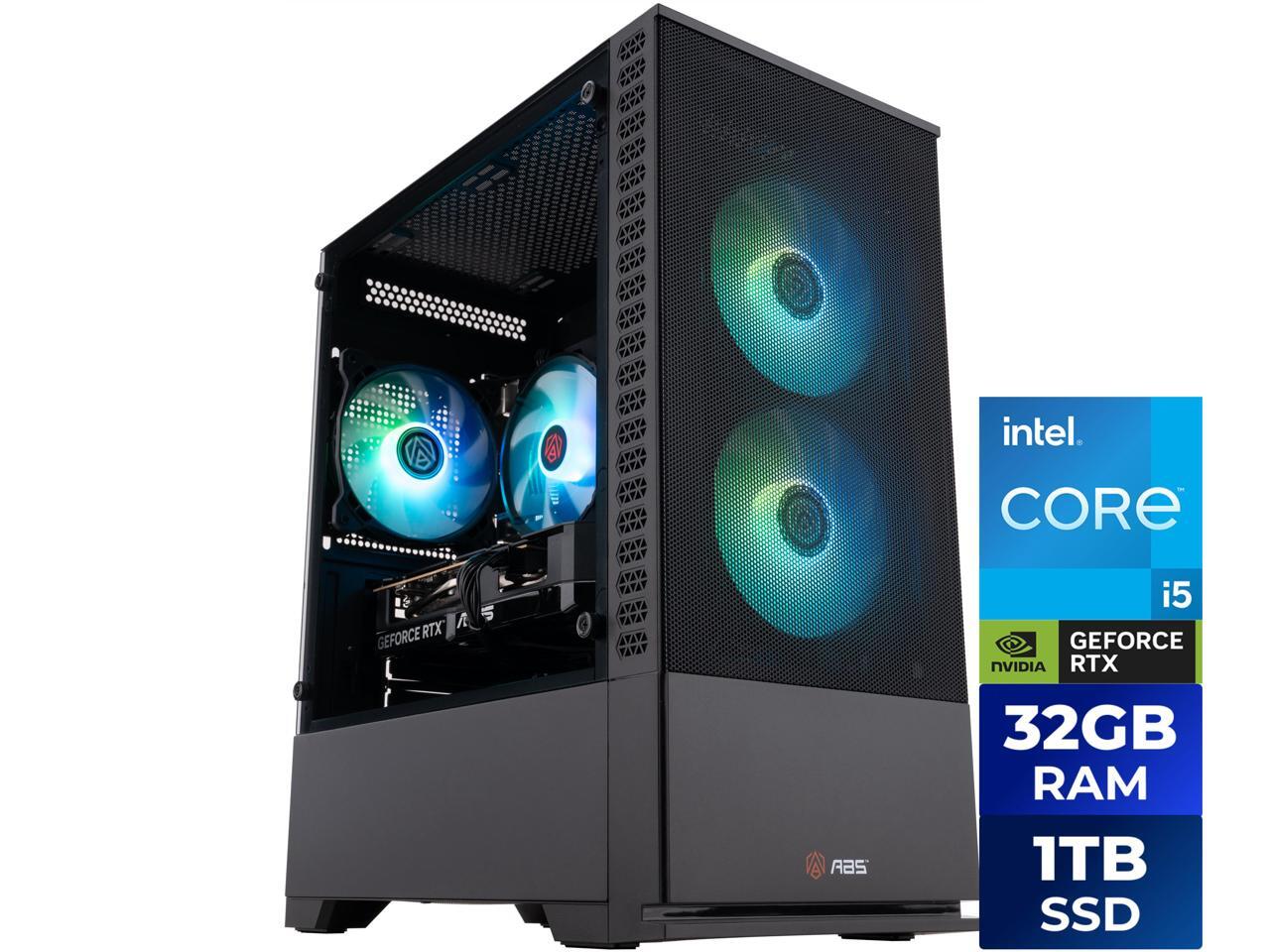 ABS Cyclone Aqua Prebuilt Gami - Pc Gaming Core I5 ulasan dan harga