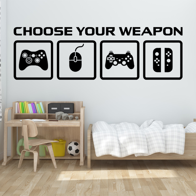 Video Game Decor Wall Decal  C - Pc Gaming Quotes ulasan dan harga