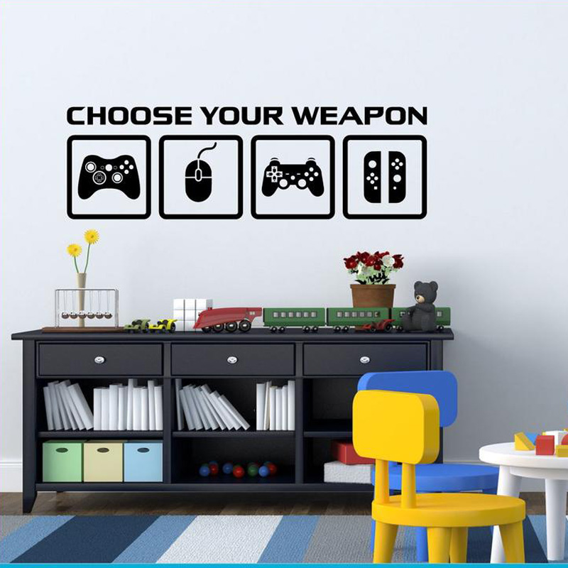Video Game Decor Wall Decal  C - Pc Gaming Quotes ulasan dan harga