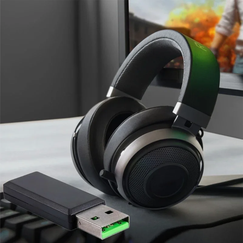 USB Receiver Wireless Dongle f - Gaming Headset ulasan dan harga