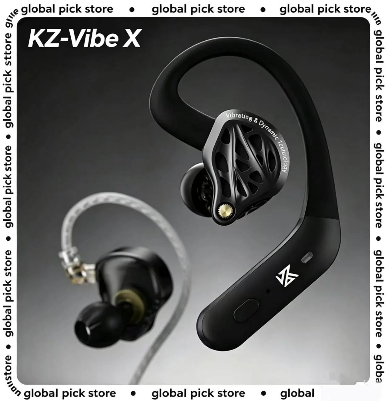 KZ Vibe X Earphone Low Frequen - Gaming Headset ulasan dan harga