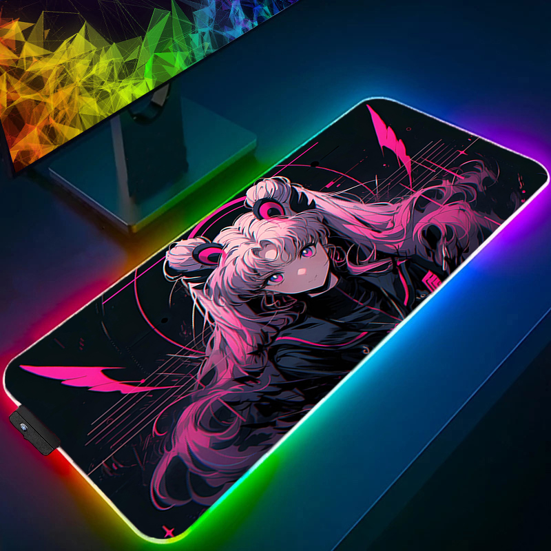 RGB Large Mouse Pad Gamer Keyb - No Rgb Gaming Pc ulasan dan harga