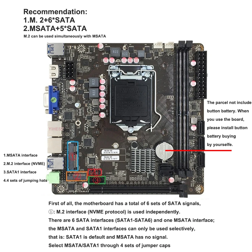 B365 Mini-ITX Motherboard LGA  - Pc Gaming Core I5 ulasan dan harga