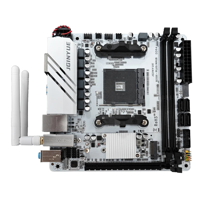 JGINYUE B450 ITX Motherboard S - No Rgb Gaming Pc ulasan dan harga