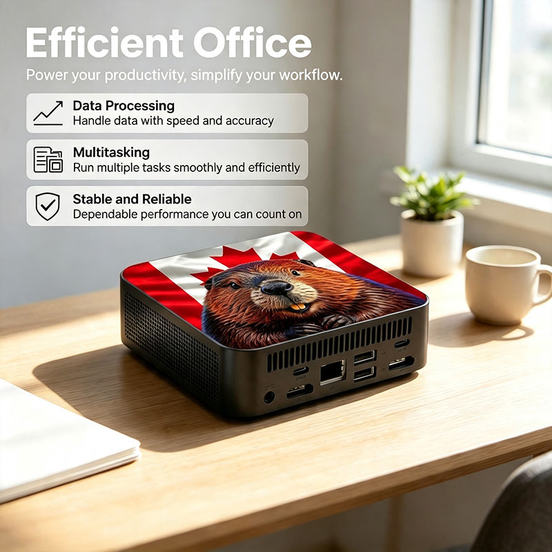 New 2026Canada Flag Ultra Mini - Pc Gaming Mini ulasan dan harga