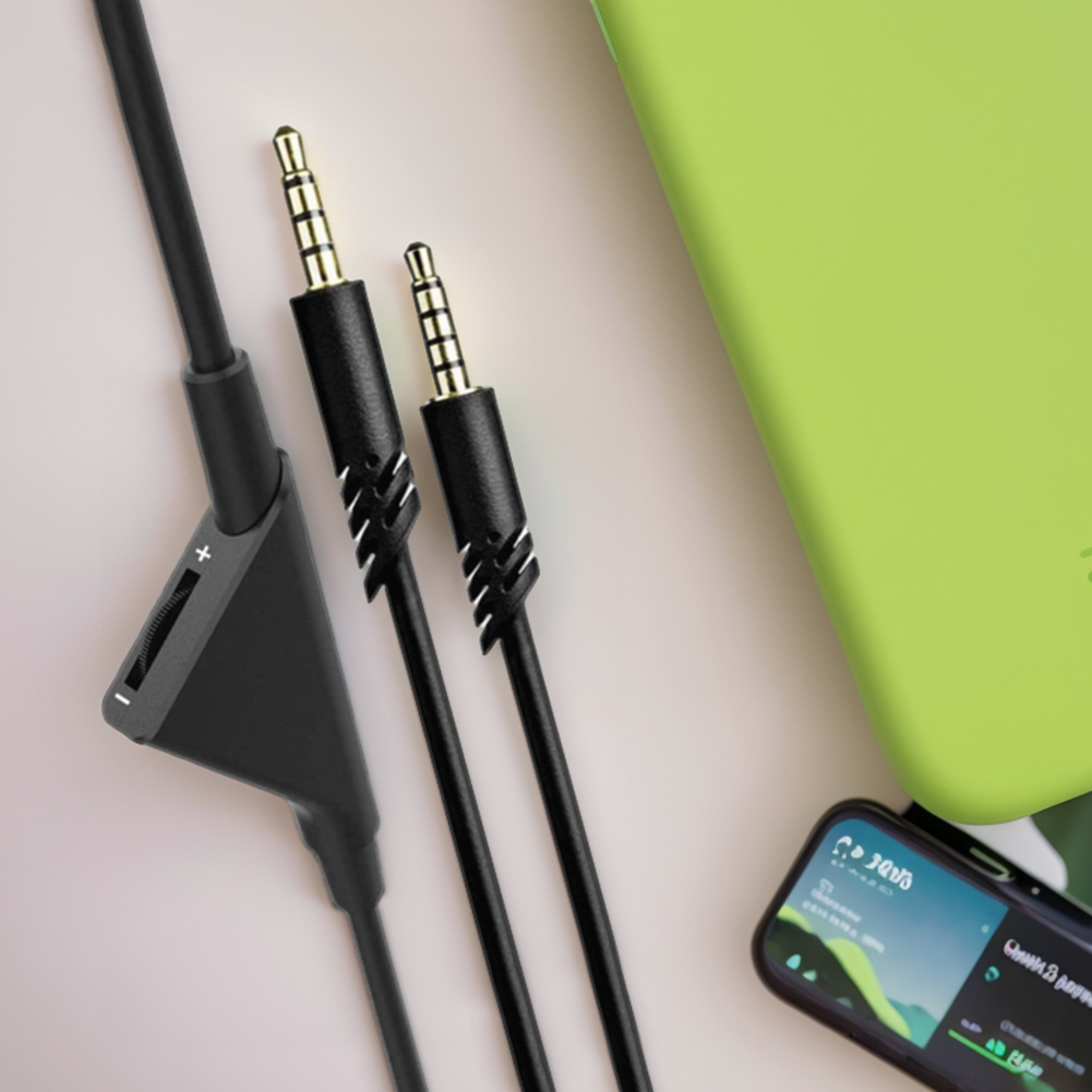 2.0M/6.5 Feet Aux Wire W/ Volu - Gaming Headset ulasan dan harga