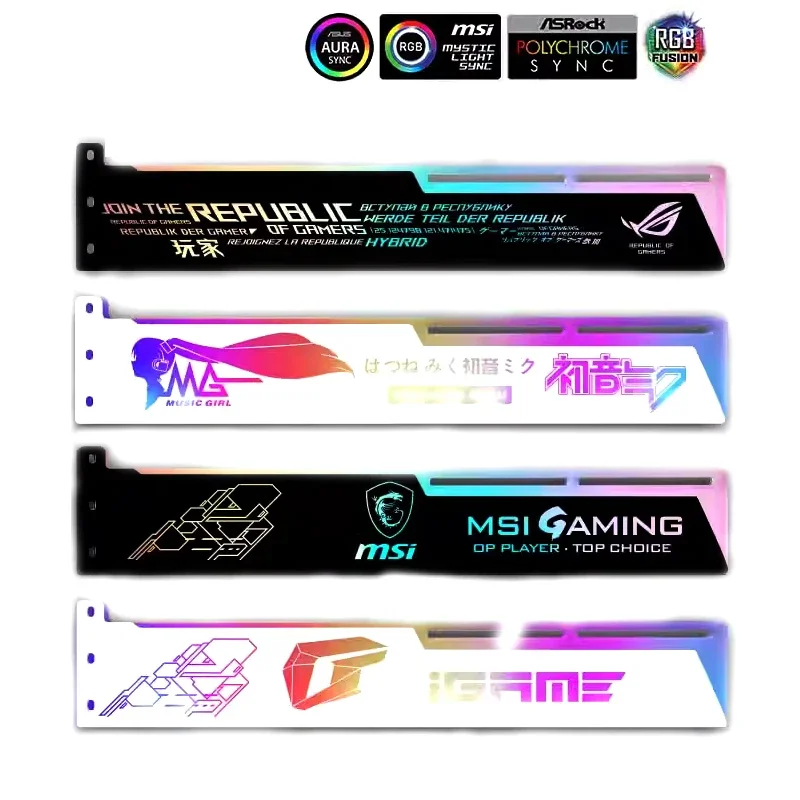 4090 VGA Holder 5V ARGB AURA S - Pc Gaming Msi ulasan dan harga
