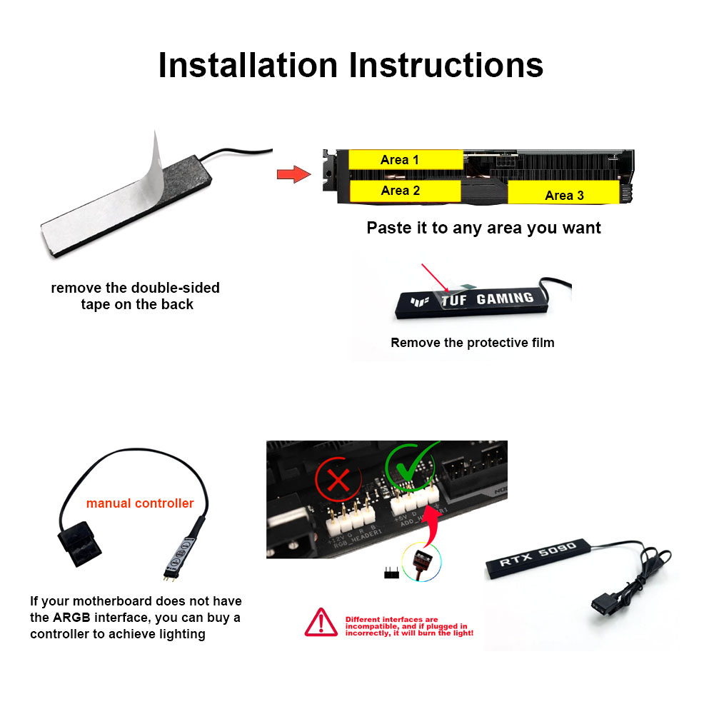 PC GPU ARGB Lighting Panel Whi - Pc Gaming Msi ulasan dan harga