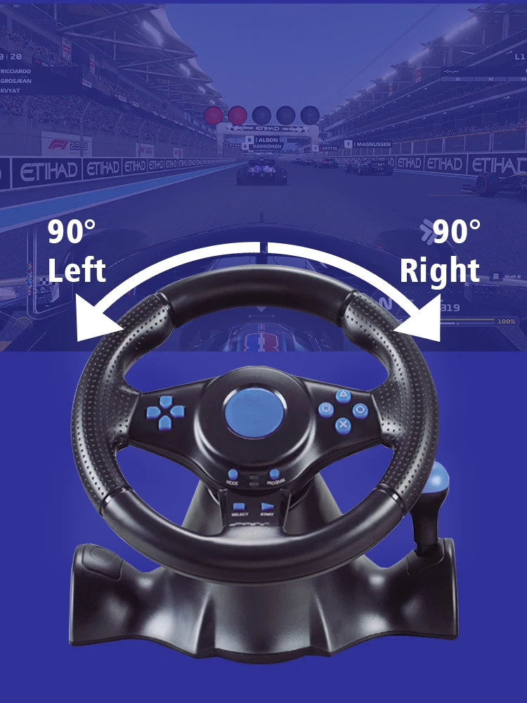DATA FROG Racing Steering Whee - Pc Gaming Xbox ulasan dan harga