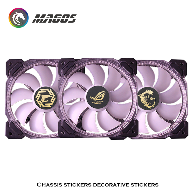 12CM Computer Cooling Fan Deco - Pc Gaming Quotes ulasan dan harga